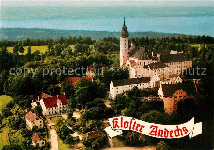 Andechs Kloster Andechs Ammersee Fliegeraufnahme
