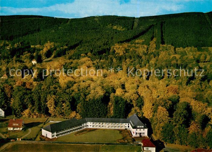 Iburg Teutoburger Wald Kneipp Sanatorium Fliegeraufnahme