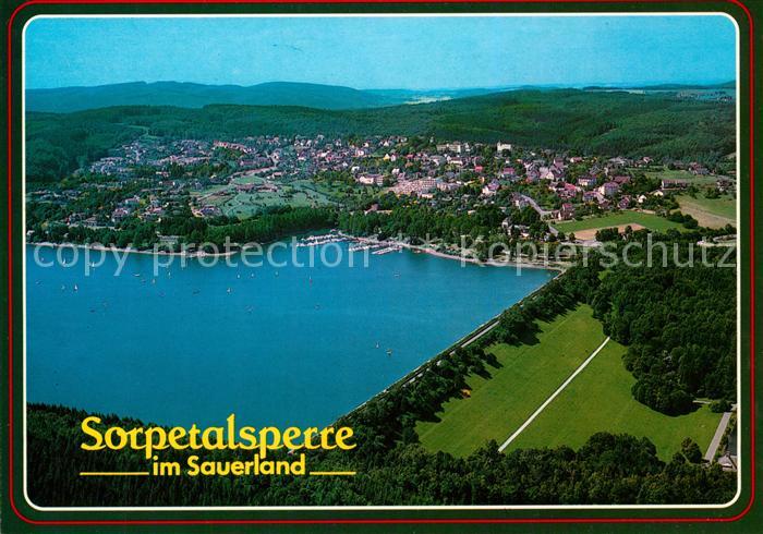 Sorpetalsperre Fliegeraufnahme