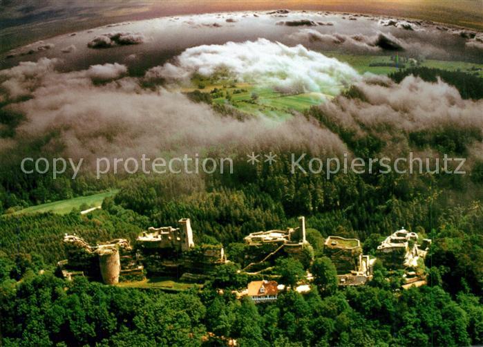 Dahn Fliegeraufnahme mit Altdahn Grafendahn und Tanstein