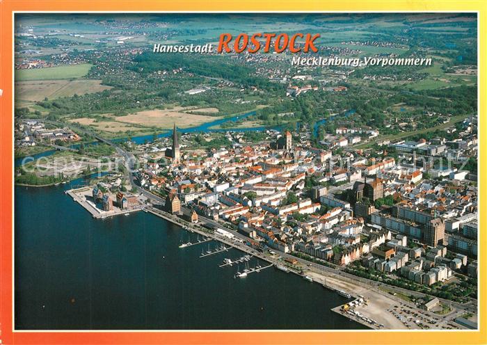 Rostock Fliegeraufnahme
