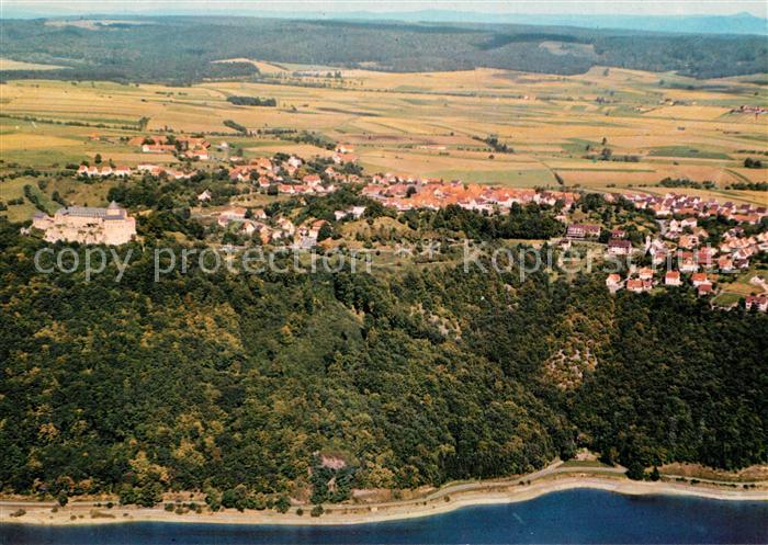 Waldeck Edersee Fliegeraufnahme