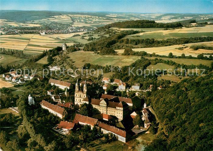 Schoental Jagst Kloster Schoental Fliegeraufnahme