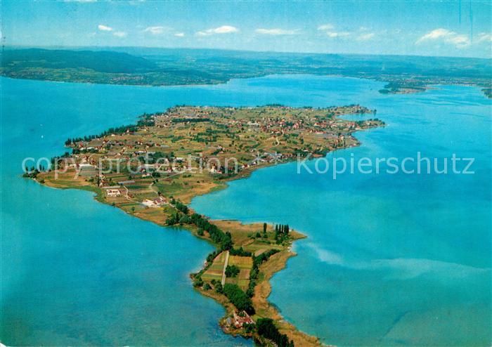 Insel Reichenau Fliegeraufnahme