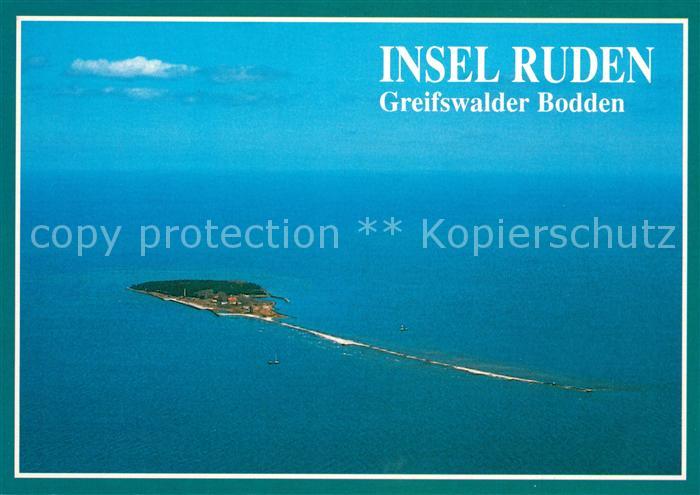 Insel Ruden Fliegeraufnahme
