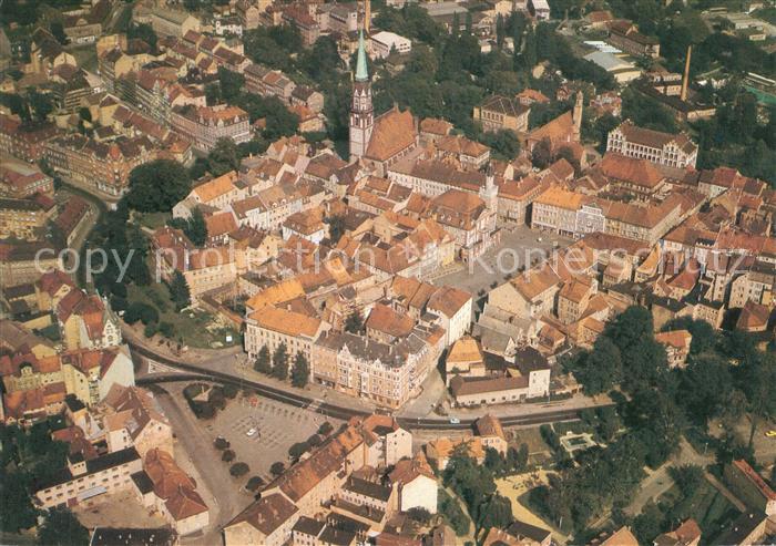 Loebau Sachsen Fliegeraufnahme