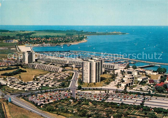 Schilksee Fliegeraufnahme mit Ostseebad Strande