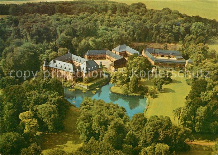 Juechen Schloss Dyck Fliegeraufnahme
