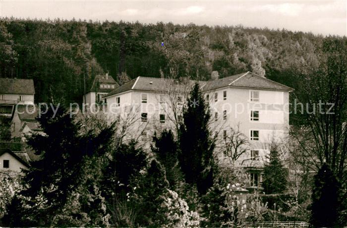 Bad Koenig Odenwald Odenwald Sanatorium Haus Oskar Zimper