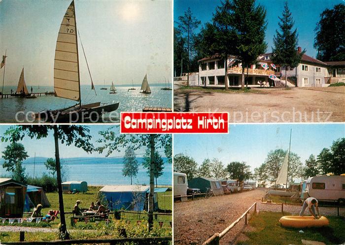 Ambach Starnbergersee Campingplatz Hirth Gaststaette Segeln