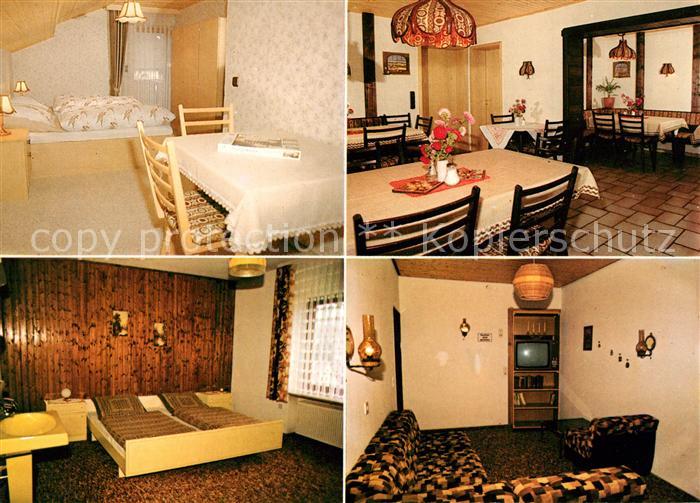 Silberstein Geroldsgruen Pension Kainer im Frankenwald Gaststube Fremdenzimmer