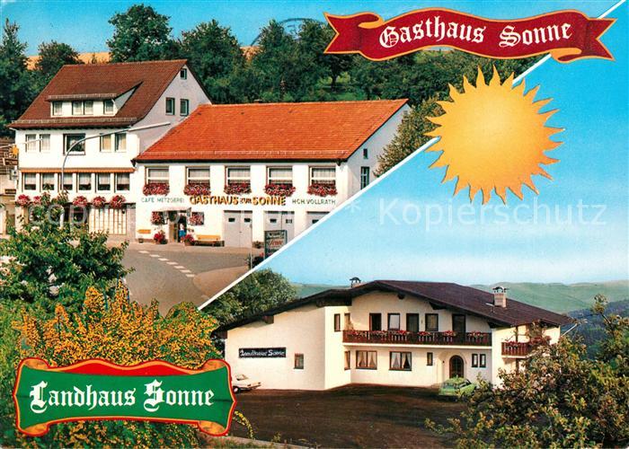 Winterkasten Lindenfels Gasthaus Sonne Landhaus
