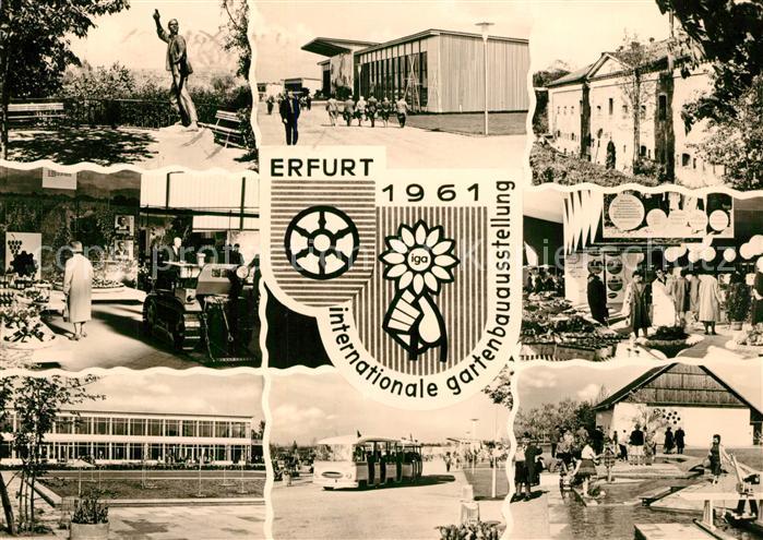 Erfurt Internationale Gartenbauausstellung der sozialistischen Laender