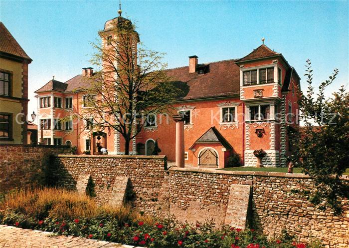 Ladenburg Historischer Bischofshof Stadtmauer