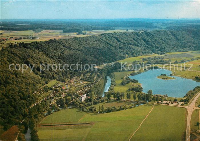 Kinding Camping Kratzmuehle See Fliegeraufnahme