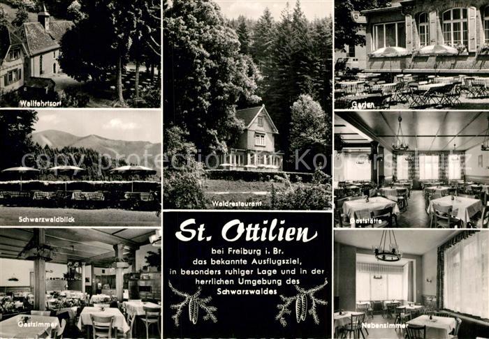 St Ottilien Freiburg Waldrestaurant Cafe Wallfahrtsort Schwarzwaldblick
