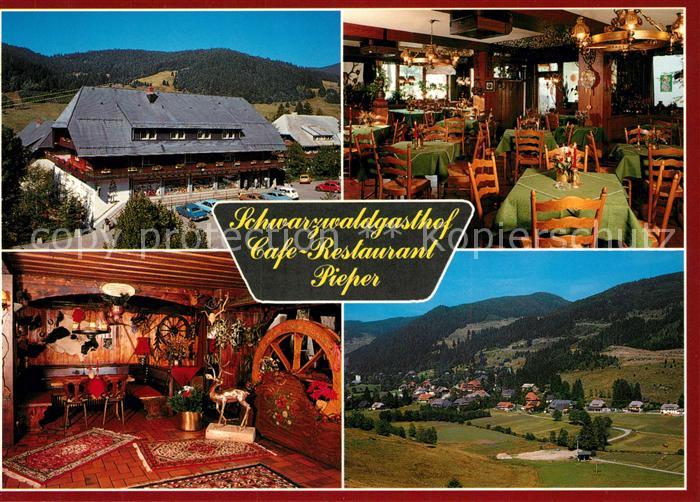 Menzenschwand Schwarzwald Gasthof Cafe Restaurant Pieper Landschaftspanorama