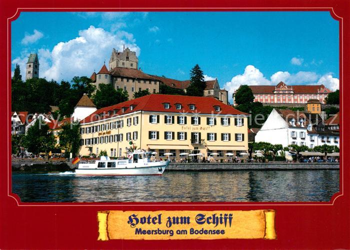 Meersburg Bodensee Hotel Zum Schiff Ansicht vom See aus