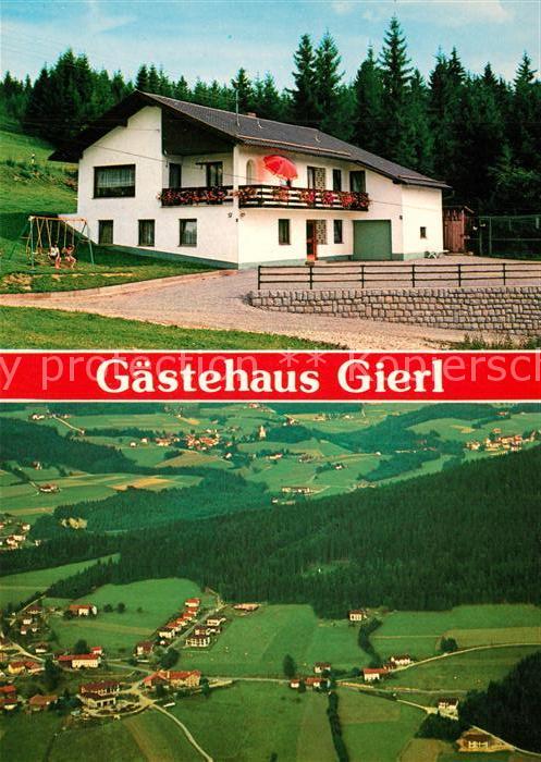 Drachselsried Gaestehaus Gierl Fliegeraufnahme