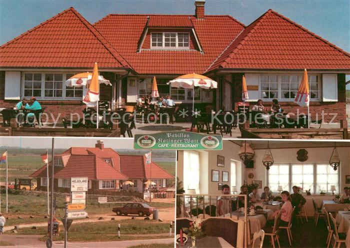 Toenning Nordseebad Cafe Restaurant Katinger Watt Pavillon am Eidersperrwerk