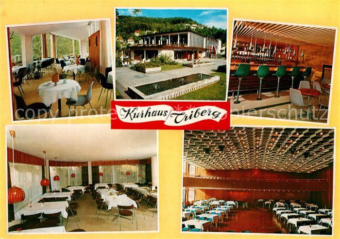 Triberg Schwarzwald Kurhaus Restaurant Speisesaal Bar
