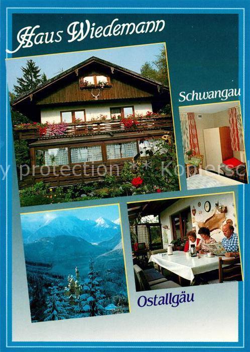 Schwangau Gaestehaus Pension Haus Wiedemann Alpenpanorama