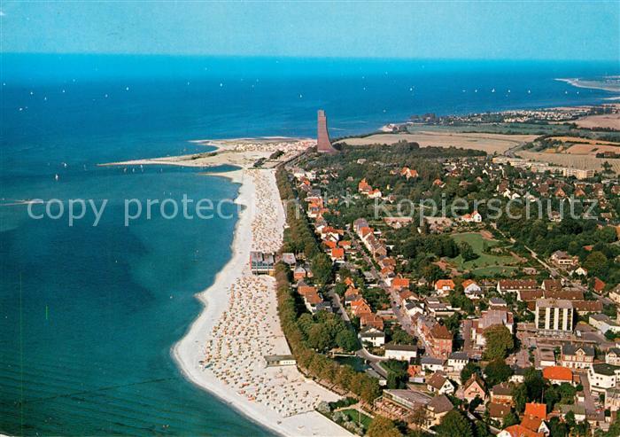 Laboe Strand Marine Ehrenmal Fliegeraufnahme