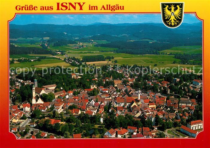 Isny Allgaeu Fliegeraufnahme