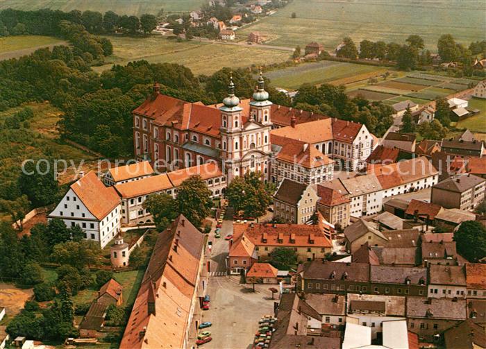 Waldsassen Cistercienserinnen Abtei Fliegeraufnahme