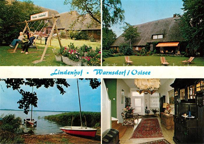 Warnsdorf Holstein Pension Lindenhof Garten Kinderspielplatz Partie am See