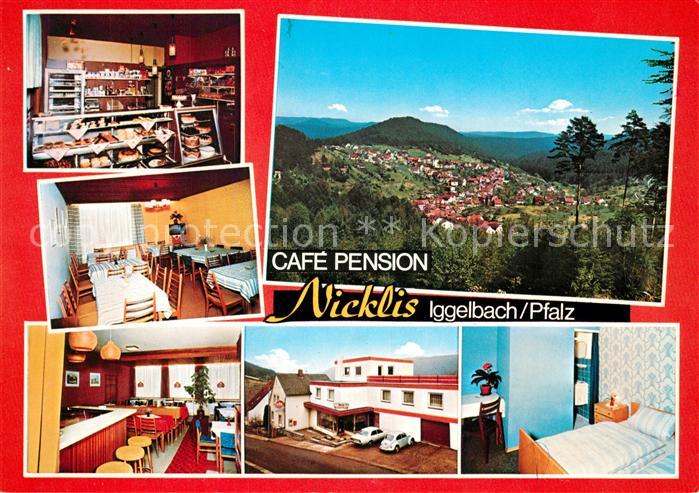 Iggelbach Cafe Pension Nicklis Landschaftspanorama