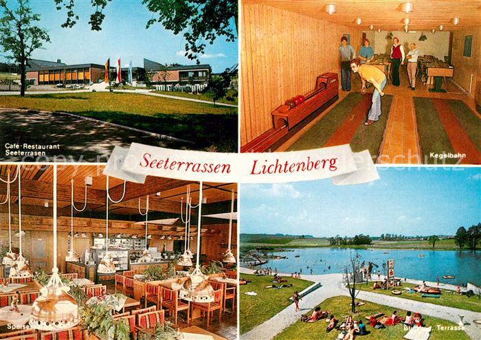 Lichtenberg Oberfranken Cafe Restaurant Seeterrassen Kegelbahn Badesee