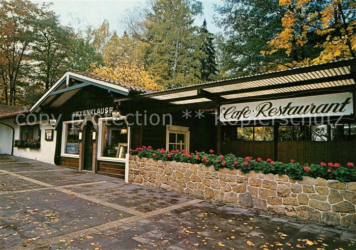 Bad Harzburg Cafe Restaurant Hexenklause am Kurpark