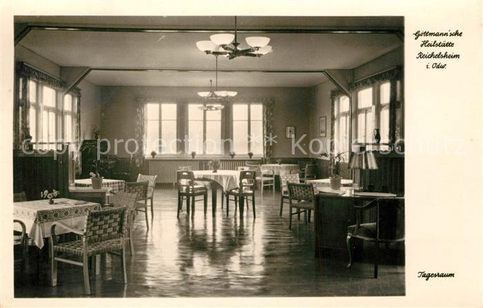 Reichelsheim Odenwald Goettmann'sche Heilstaette Tagesraum