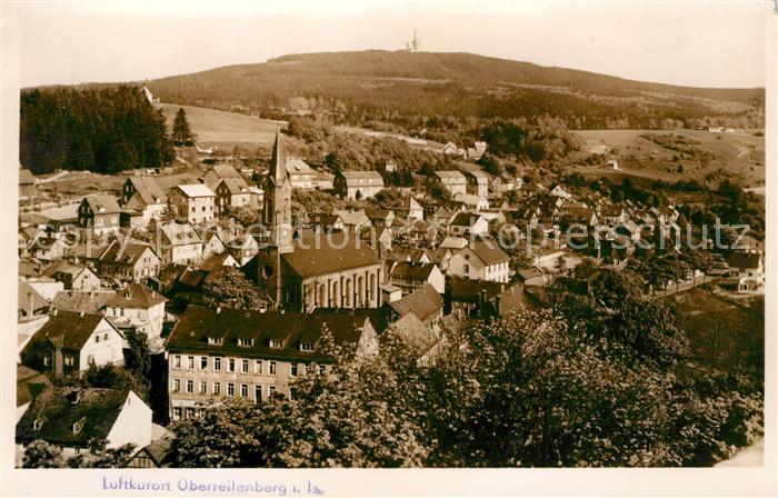 Oberreifenberg Stadtbild mit Kirche