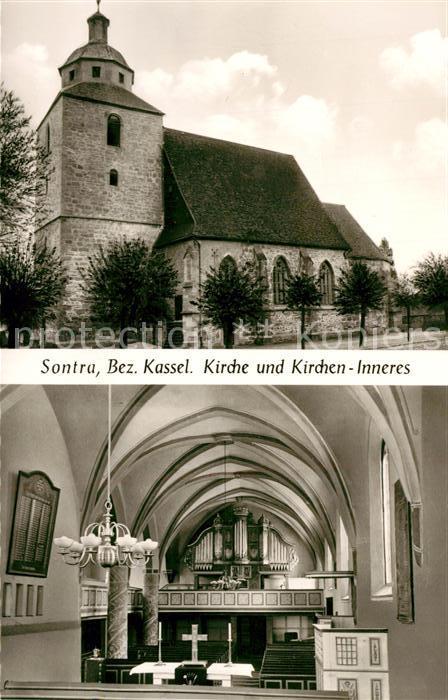 Sontra Kirche Inneres Orgel