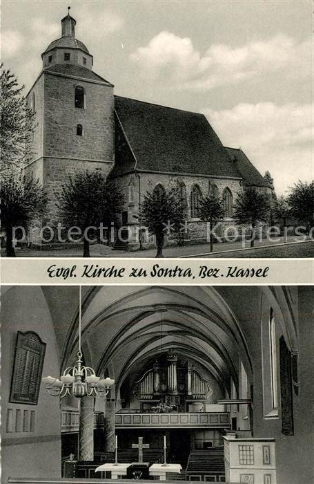 Sontra Evangelische Kirche Innenansicht Orgel