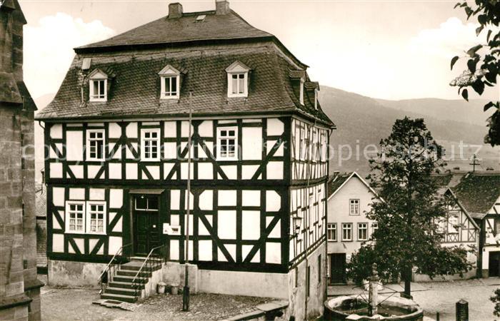 Gladenbach Lahn Hessen Jugendherberge Fachwerkhaus