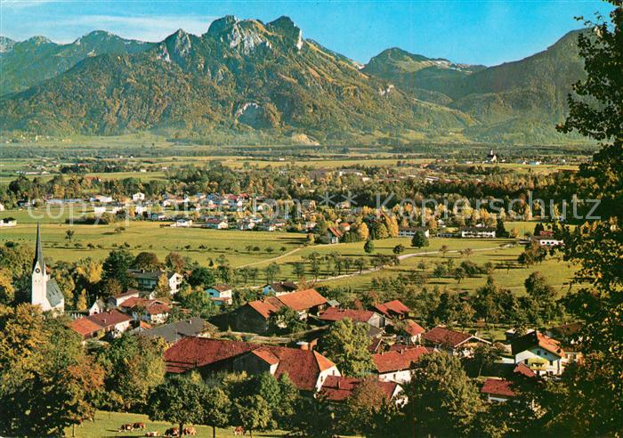 Degerndorf Inn Panorama mit Heuberg