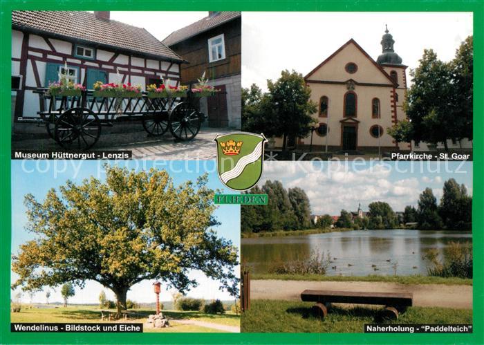 Flieden Museum Huettnergut Lenzis Wendelinus Bildstock Eiche Kirche St Goar Nahe
