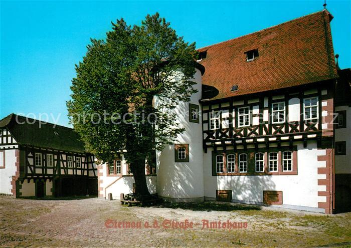 Steinau Strasse Amtshaus Fachwerkhaus Brueder Grimm Stadt