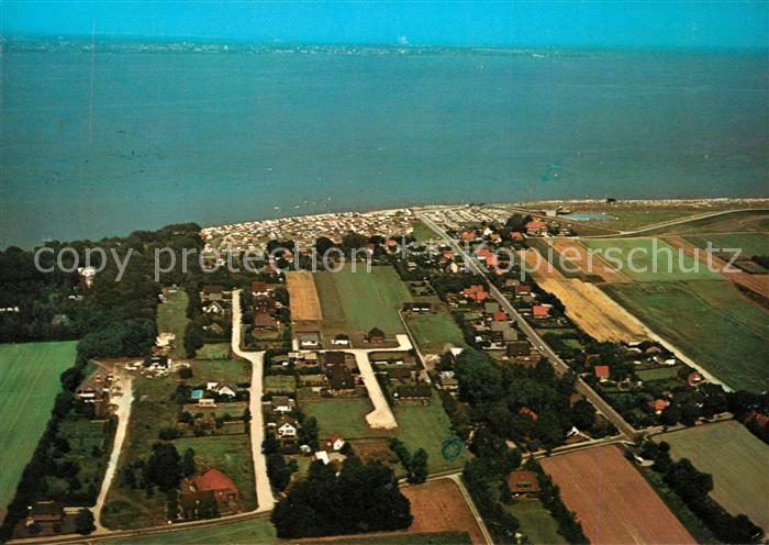 Dangast Nordseebad Fliegeraufnahme