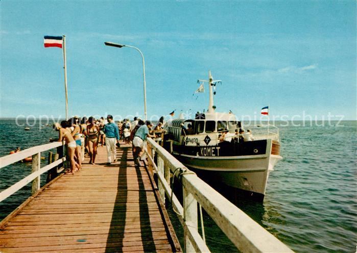 Timmendorfer Strand Seebruecke Bootsanleger