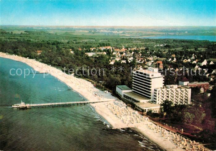 Timmendorfer Strand Kurhaushotel Seeschloesschen Ostseeheilbad Fliegeraufnahme