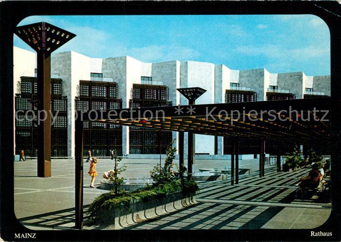 Mainz Rhein Rathaus