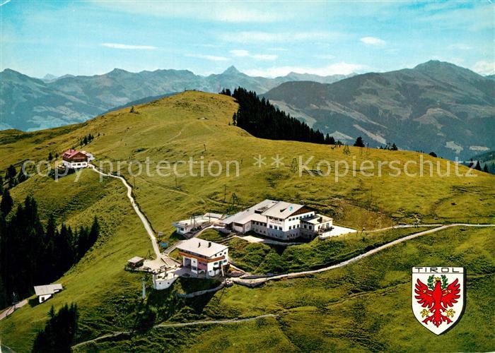 Wildschoenau Tirol Markbachjoch Grosser Rettenstein Alpenpanorama Fliegeraufnahm