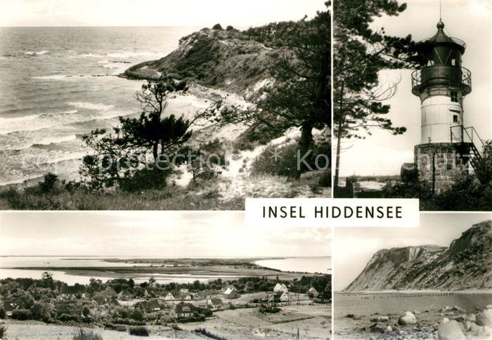 Kloster Hiddensee Die Hucke Kueste Leuchtfeuer Nordufer
