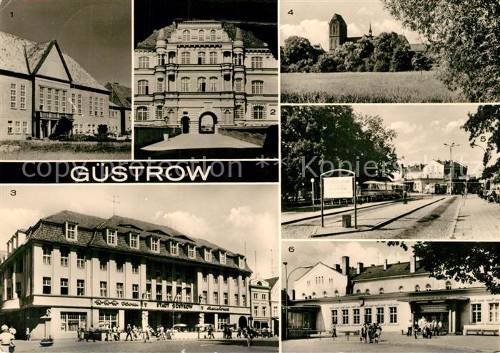 Guestrow Mecklenburg Vorpommern Paed Hochschule Schloss Hotel Stadt Guestrow Dom