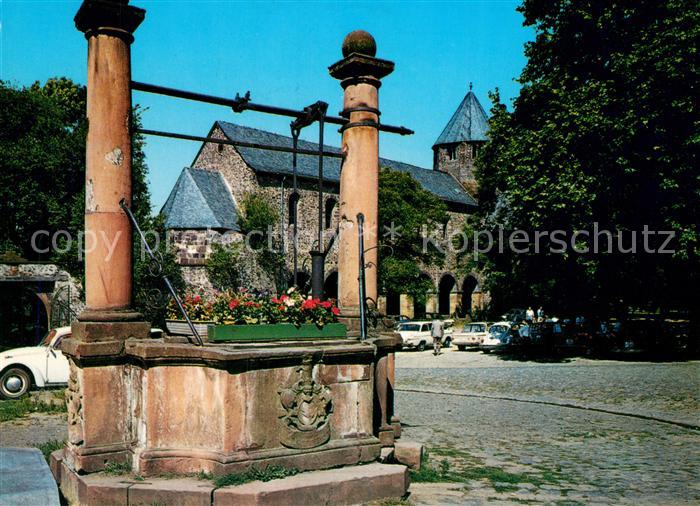 Giessen Lahn Klosterruine Schiffenberg Brunnen
