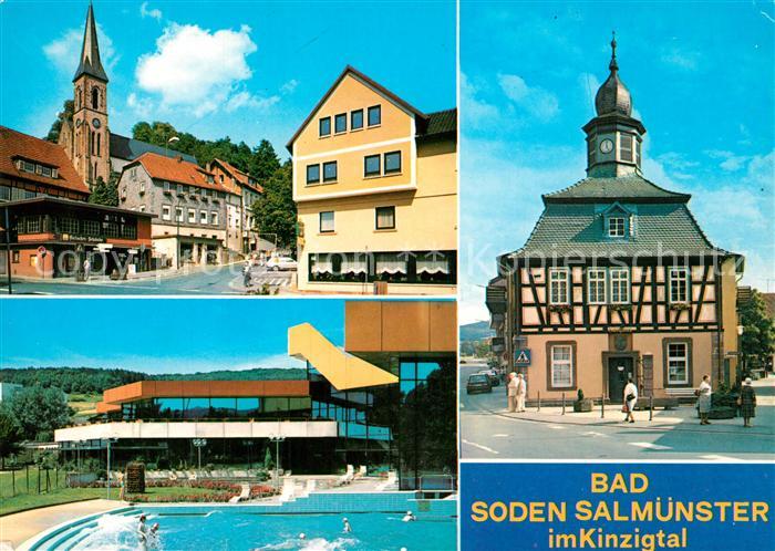 Bad Soden-Salmuenster Pacificusstrasse Rathausplatz Wellenbad